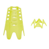 Reusable Plastic Golf Tees Lightweight for Indoor and Outdoor Golf Practice Yellow