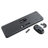 2.4GHz  Wireless Keyboard and Mouse Combo Cute Black