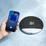 Bluetooth Pillow Speaker Ultra Thin Wireless Speaker with White Noise Sounds Black