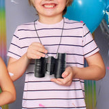 4X30 Binocular for Kids Bird Watching Hiking Outdoor Exploration Christmas Birthday Black