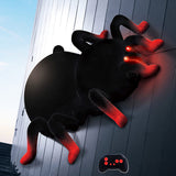 Rechargeable Wall Climbing Gecko RC Car Toy Black