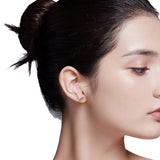 Wireless Bluetooth Earphones with Heart-Shaped Case Pink