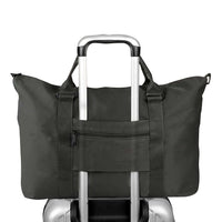 Travel Duffle Bag Carry On Tote Bags Sport Gym Bag  Luggage Bag with Wet Dry Separate Compartment Black