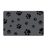 Pet Quick Dry Food Mat Absorbent Dog Feeding Mat for Food and Water Style 1
