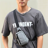 Small Crossbody Bag for Men Women Mini Sling Bag Travel Running Phone Daypack Grey