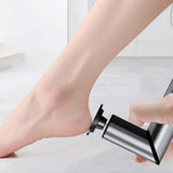 9-Speed Foldable Electric Foot File Dead Skin for Soft Smooth Feet Dark Gray
