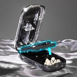 Pill Cutter and Splitter with 1/2 Adjustable Divider for Small and Tiny Pills Style 3