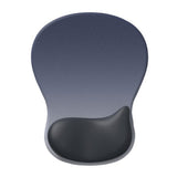 Ergonomic Wrist Rest Mouse Pad for Office Home Gaming Use Blue