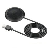 Plug and Play USB Conference Microphone Computer Desktop Mic with LED Indicator