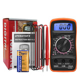 Digital Multimeter DC AC Voltmeter Voltmeter and Ohm Volt Amp Meter with PTC protection