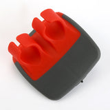 4Pcs Fruit Vegetable Peeler Double Finger Grip Cutter Slicer Kitchen Tools Red