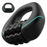 Electric Handheld Rolling Massager with 6 Rotating Rollers 3 Speeds Rechargeable