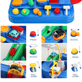 TEMI Race Toys Car Kids Track City Car Toy for Birthday Chirstmas