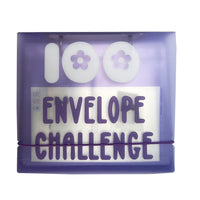 100 Envelope Challenge Binder Budget Binder Money Saving Challenge Book Purple