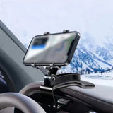 2 Pcs Adjustable Car Dashboard Phone Holder Mount for Driving