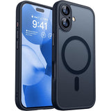 Matte Case For iPhone 17 Shockproof Case Camera Button Dual Layer