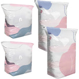 4PCS Self Compression Storage Bags Vacuum-Free Clothes Storage Bags for Bedding Clothing Moving Travel Organization