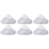 6Pcs Replacement Pads for Steam Mops Washable Cleaning Cloths Compatible with H2O X5