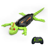 Wall Climbing RC Chameleon Toy – Wall Crawler Lizard with LED Eyes