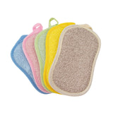 5-Piece Double-Sided Kitchen Dish Sponges for Scrubbing and Removing Stubborn Stains
