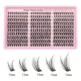 Individual Lash Clusters Kit 10–16mm Wispy