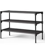 3 Tier Stackable Shoe Rack Shelf Organizer for Closet Entryway Garage