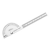 0-180 Degree Stainless Steel Protractor Angle Finder Arm Measuring Gauge Ruler Style 2
