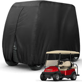 Oxford Golf Cart Cover – Waterproof Dustproof Protector for 2- or 4-Passenger Carts