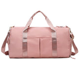 Gym Duffle Bag Travel Duffel Bag Outdoor Gym Sports Bag Pink