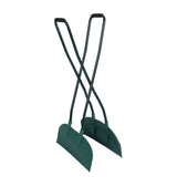 Long Handled Leaf Collecting Rake Grabs Garden Leaves Tidy Collector Grabber