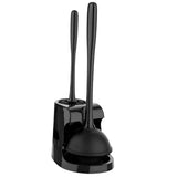 Toilet Plunger and Brush Set 2-in-1 with Extended Handle for Bathroom
