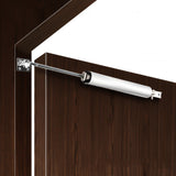 Storm Door Closer Heavy Duty Pneumatic Screen Door Closer Adjustable Closing Speed White