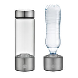 Dual Use Hydrogen Water Maker 450ml Glass Water Cup