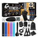 Christmas Fitness Advent Calendar Countdown Gym Gift Set for Men