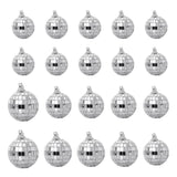 20Pcs Christmas Mirror Disco Balls – Hanging Decorations for Party Wedding and DIY Crafts