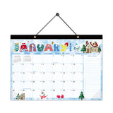 18-Month Desk Calendar (Jan 2026 – June 2027) with Corner Protectors for Office Style 1