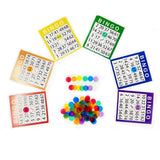 120PCS Colorful Bingo Cards Set for Party Classroom Family Games