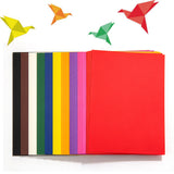 50 Sheets A4 Cardstock 10 Colors Origami Craft Paper Set