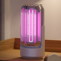 2-in-1 Electric Mosquito Zapper Lamp USB Powered Mosquito Killer Night Light White