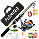 Sea Fishing Rod Combo Kit with Lures for Saltwater Fishing