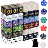 78PCS MTG Dice Set with Velvet Bag – Card Game Accessories for Teens and Adult