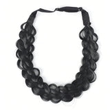 Plaited Headband Hair Extension Adjustable Stretch Black