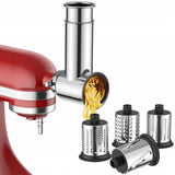 Slicer Shredder & Juicer Attachments Compatible with KitchenAid Style 1