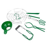 7Pcs Set Canning Supplies Starter Kit Canning Jar Lifter Jar Wrench Canning Set Tools