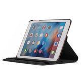 360 Degree Rotating PU Leather Case Compatible With iPad 10th and 11th Gen A16 Black