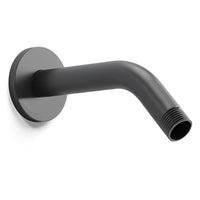 Matte Black 15cm Wall-Mount Shower Arm Replacement for Angle Shower Head