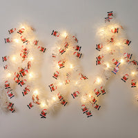 5M Christmas LED Garland – 50 Warm White Lights for Indoor & Outdoor Tree Decoration Style 2