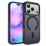 Magnetized MagSafe Phone Case – Shockproof Matte Protective Cover for iPhone 17 Pro Max and 17 Air Black
