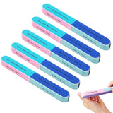 5 PCS 7 Way Multi Function Nail Buffer for Polishing Nail Buffing Tool for Home or Salon