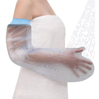 Adult Waterproof Shower Arm Cast Cover – Reusable Elastic Wound Protector